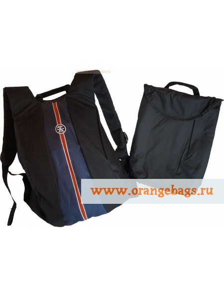   "" Crumpler The schrinkle black+ blue 